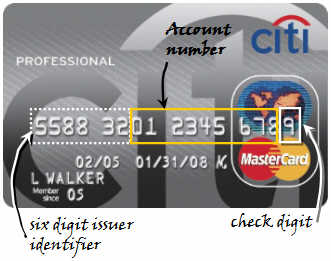 kredi karti numarasi
