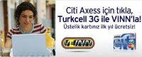 Citi Axess Turkcell 3g Kampanyasi