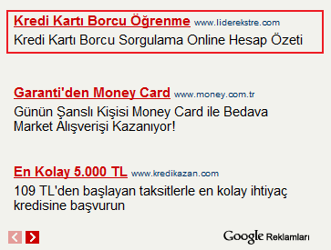 ornek google reklami