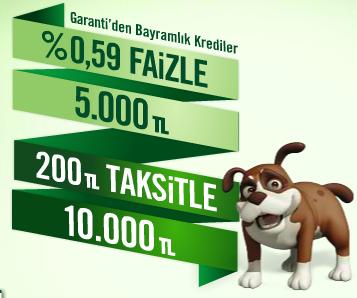 garanti bayramlik krediler