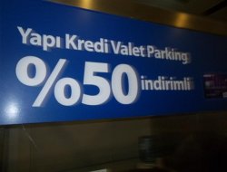 yapi kredi valet parking