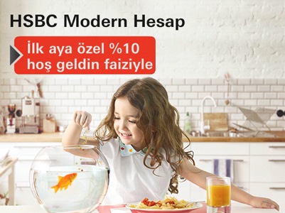 hsbc modern hesap