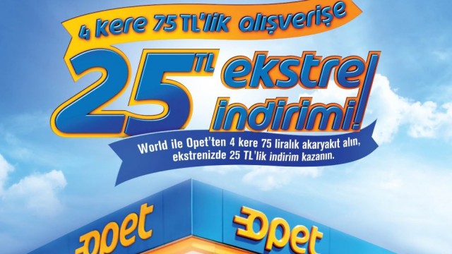 Opetworld 25 tl indirim